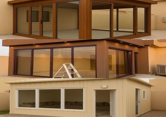 تركيب ساندوتش بنل للمخازن حي عكاظ